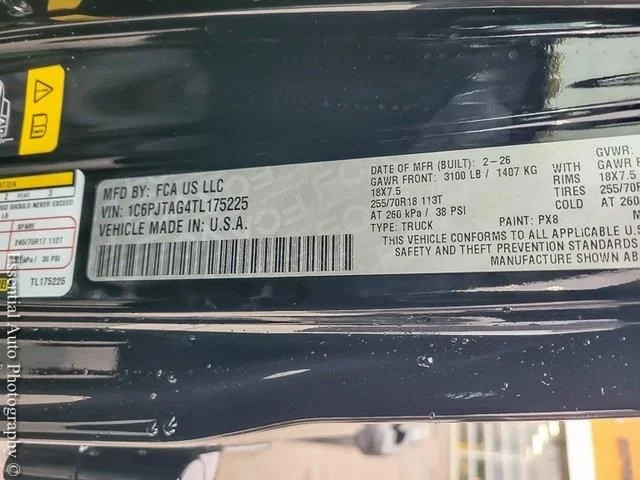 New 2026 Black Clearcoat Jeep Sahara image 20
