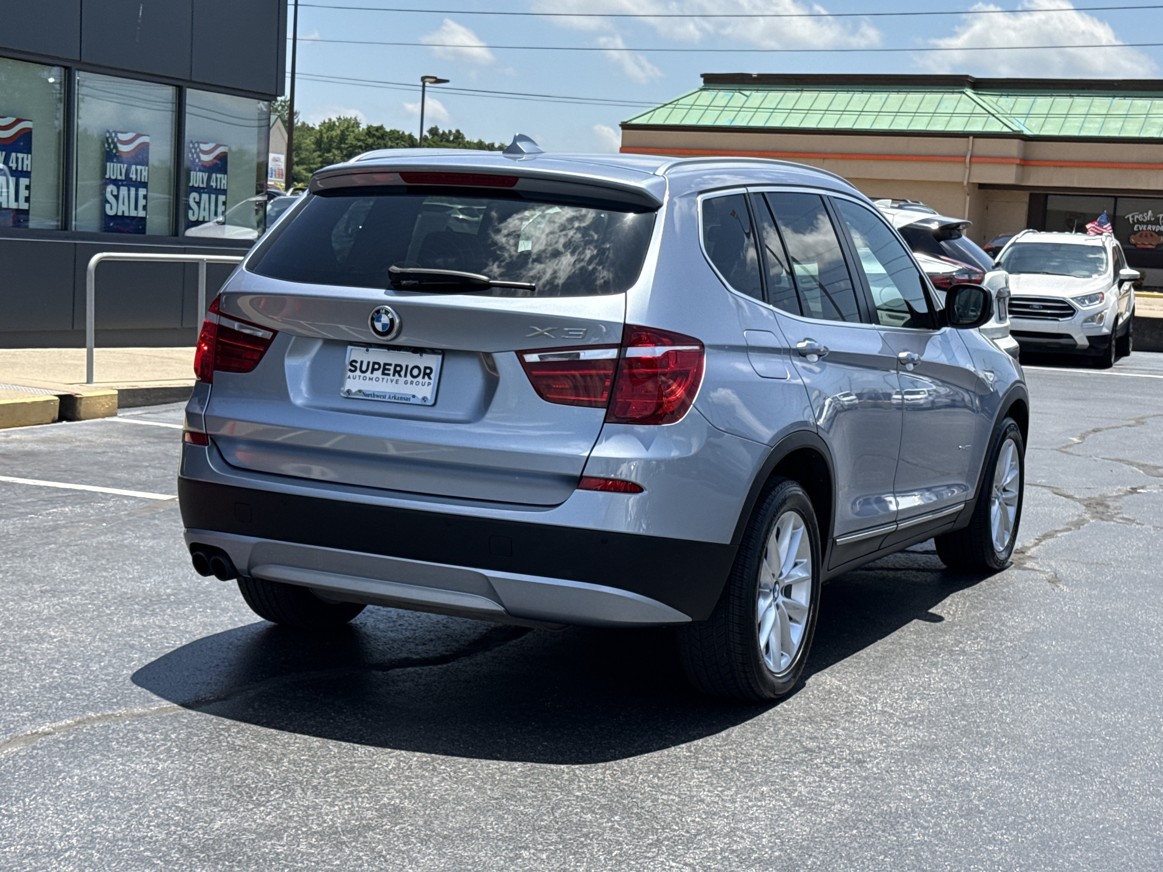 Used 2013 Blue Water Metallic BMW xDrive28i AWD image 3