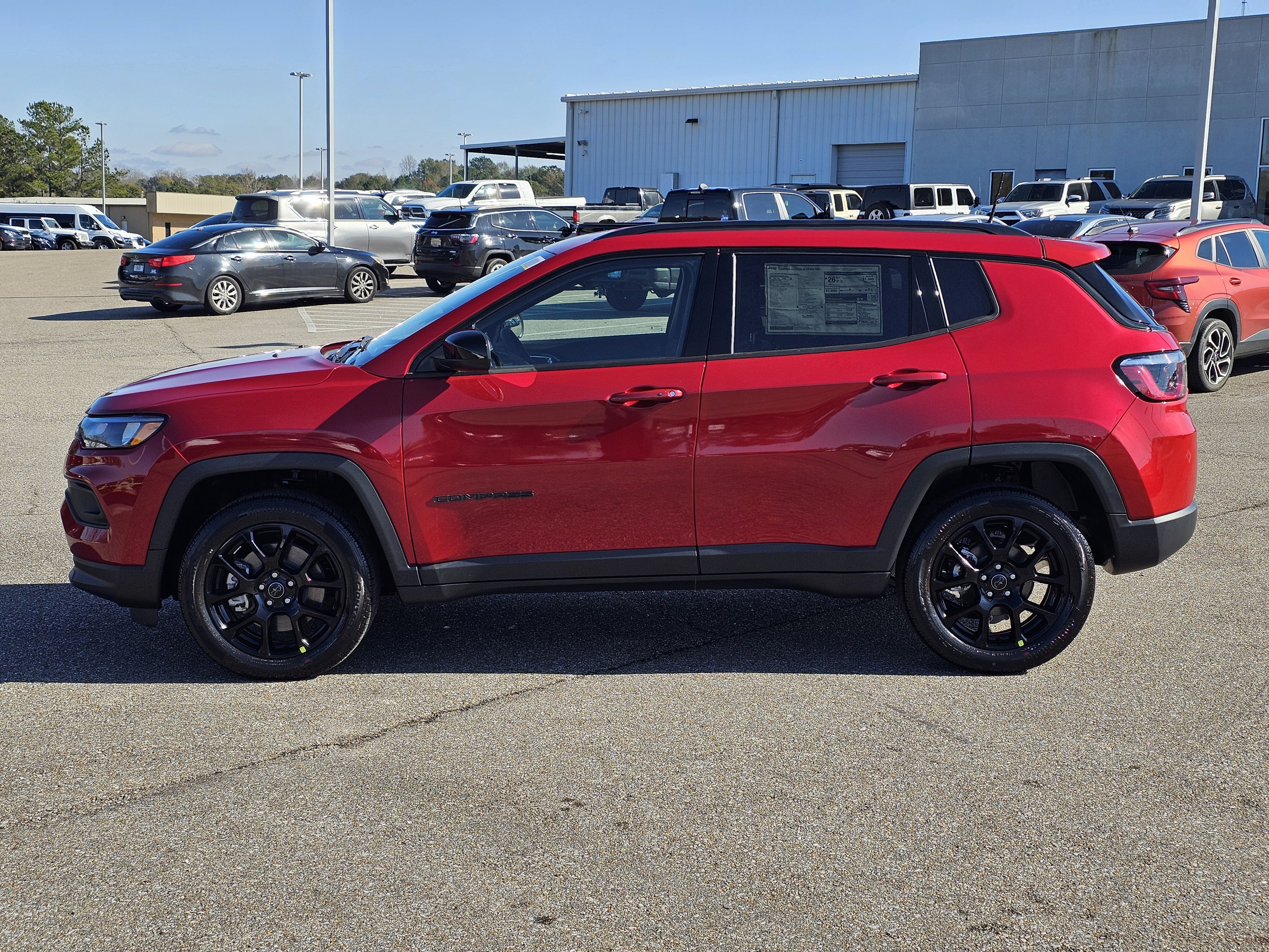 New 2026 Red Hot Pearlcoat Jeep Latitude Altitude image 13