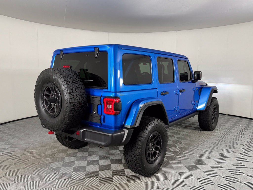 Used 2022 Blue Jeep Unlimited Rubicon image 7