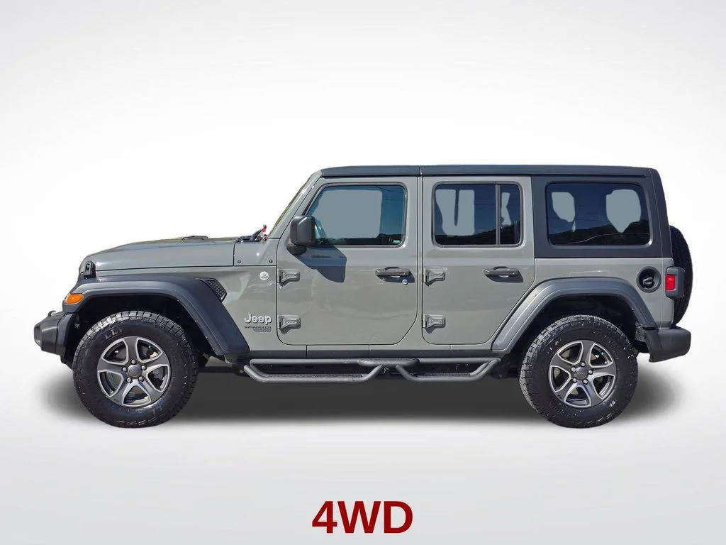 Used 2018 Gray Jeep Unlimited Sport S image 15
