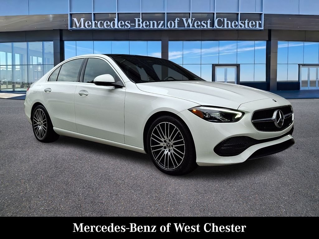 Certified Used 2023 White Mercedes-Benz C 300 image 1