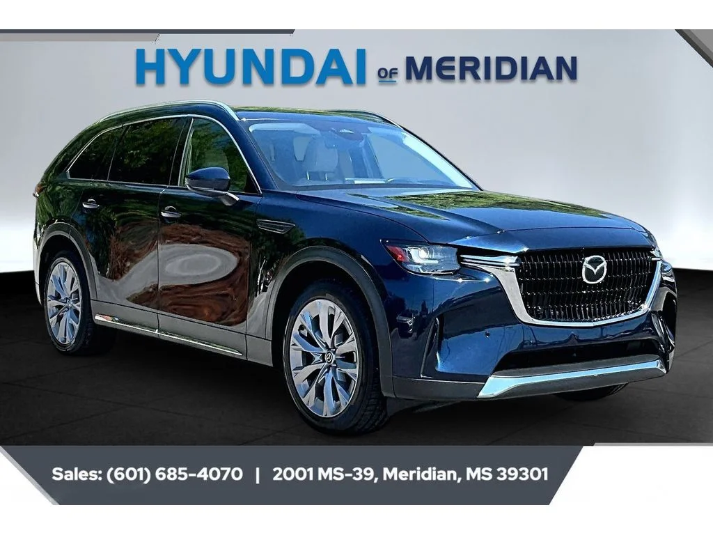 Used 2024 DEEP CRYSTAL BLUE MICA Mazda 3.3 Turbo Premium image 1