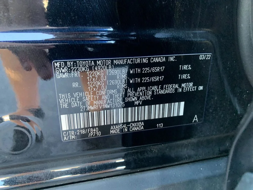Used 2022 Black Toyota LE image 33