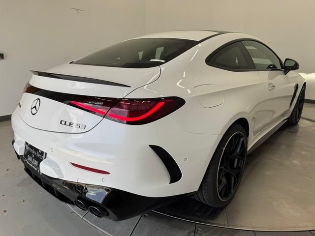 New 2026 MANUFAKTUR Moonlight White Metallic Mercedes-Benz AMG® CLE 53 4MATIC+ Coupe image 87