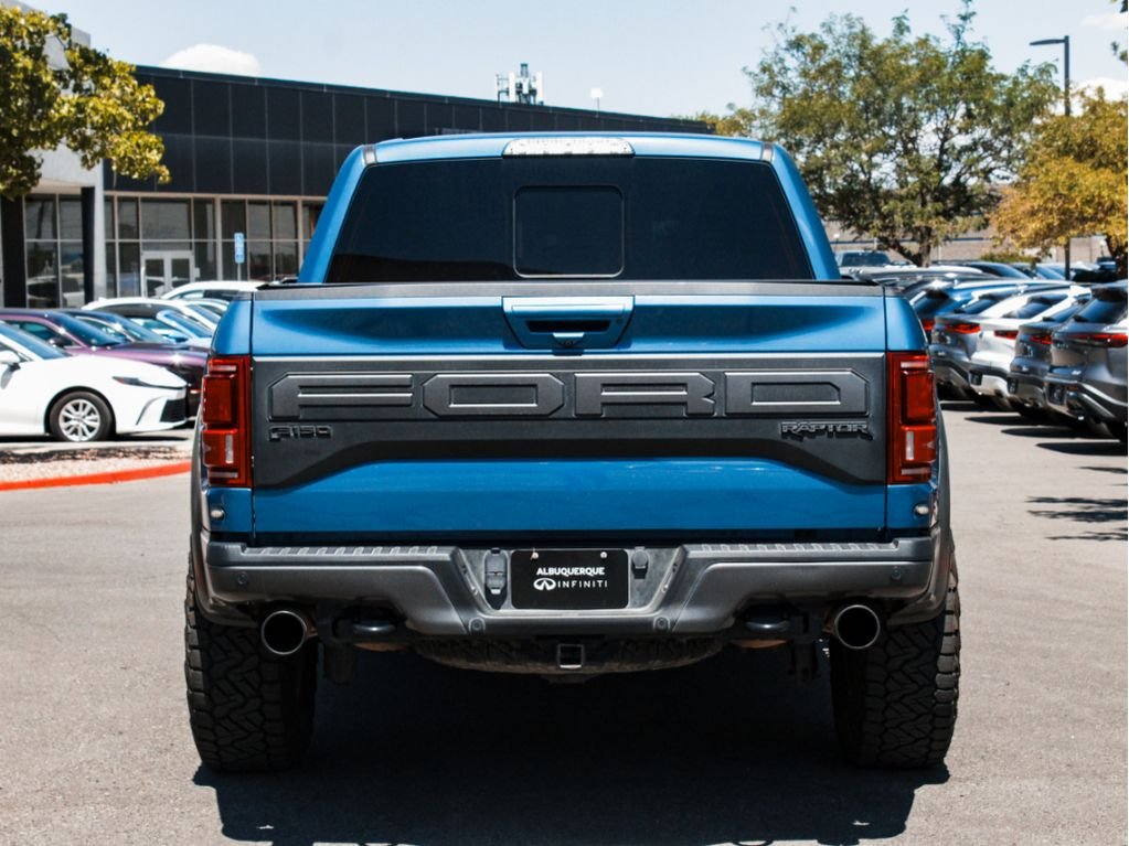 Used 2020 Blue Ford Raptor image 6