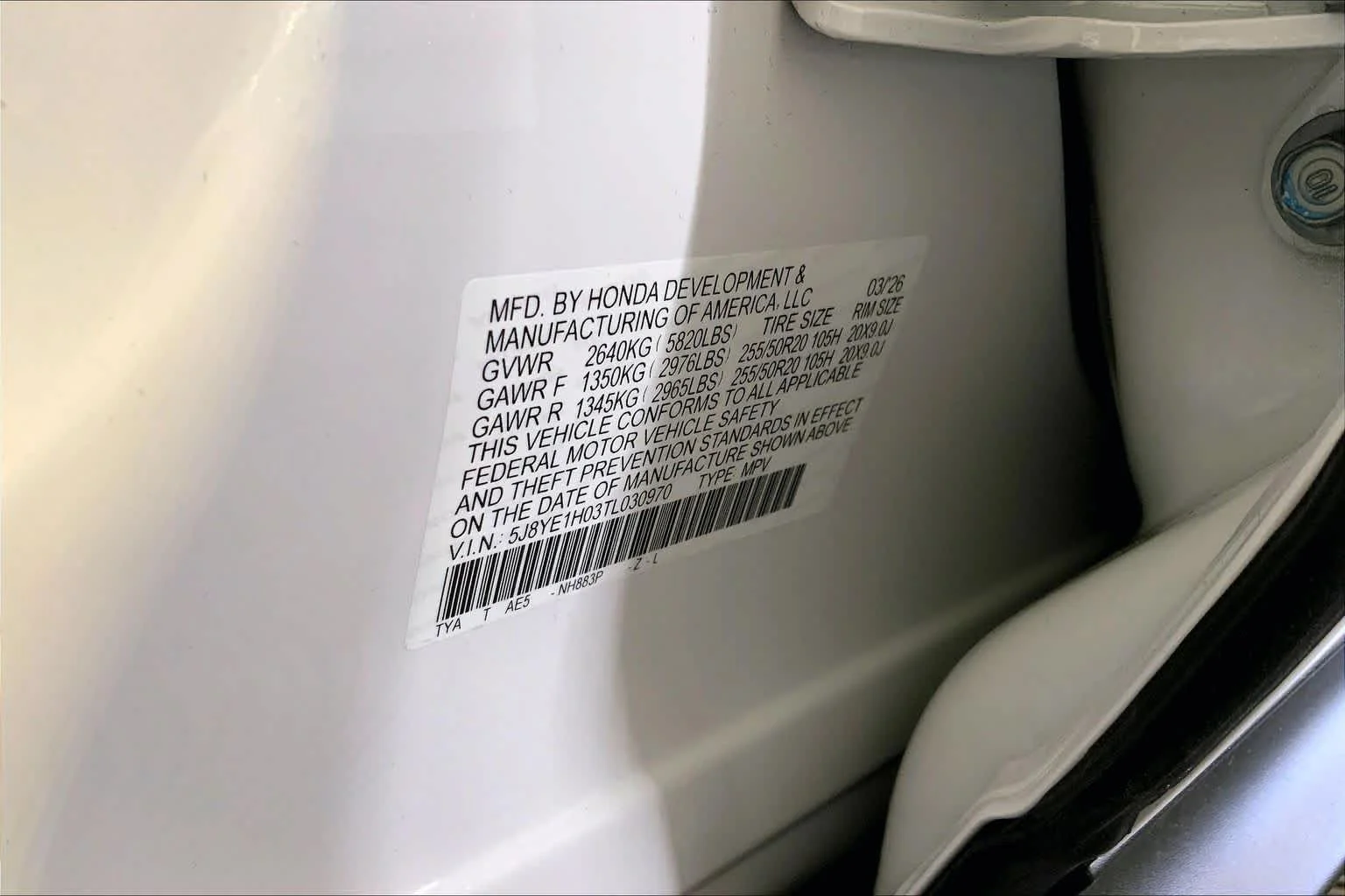 New 2026 Platinum White Pearl Acura With A-Spec Package image 13