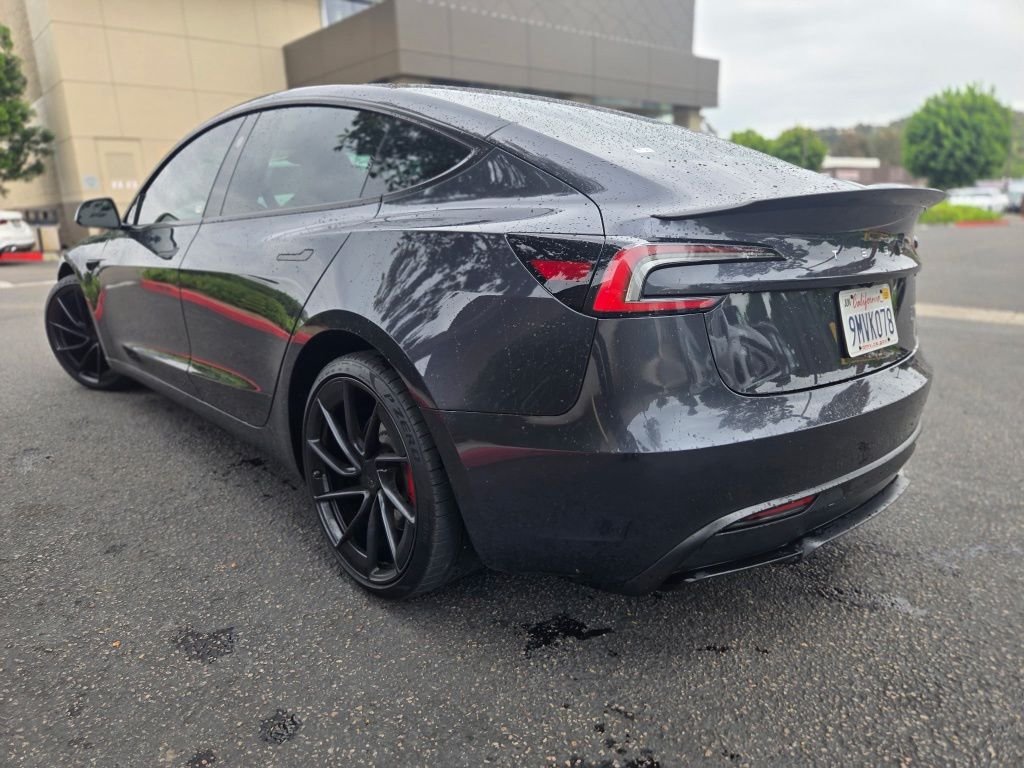 Used 2024 Gray Tesla Performance image 5