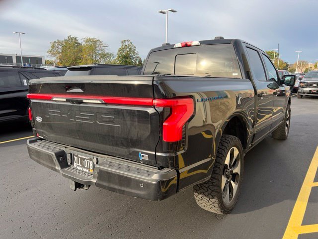 Used 2024 Ford F-150 Lightning Platinum with VIN 1FT6W7L79RWG17322 for sale in Apple Valley, MN