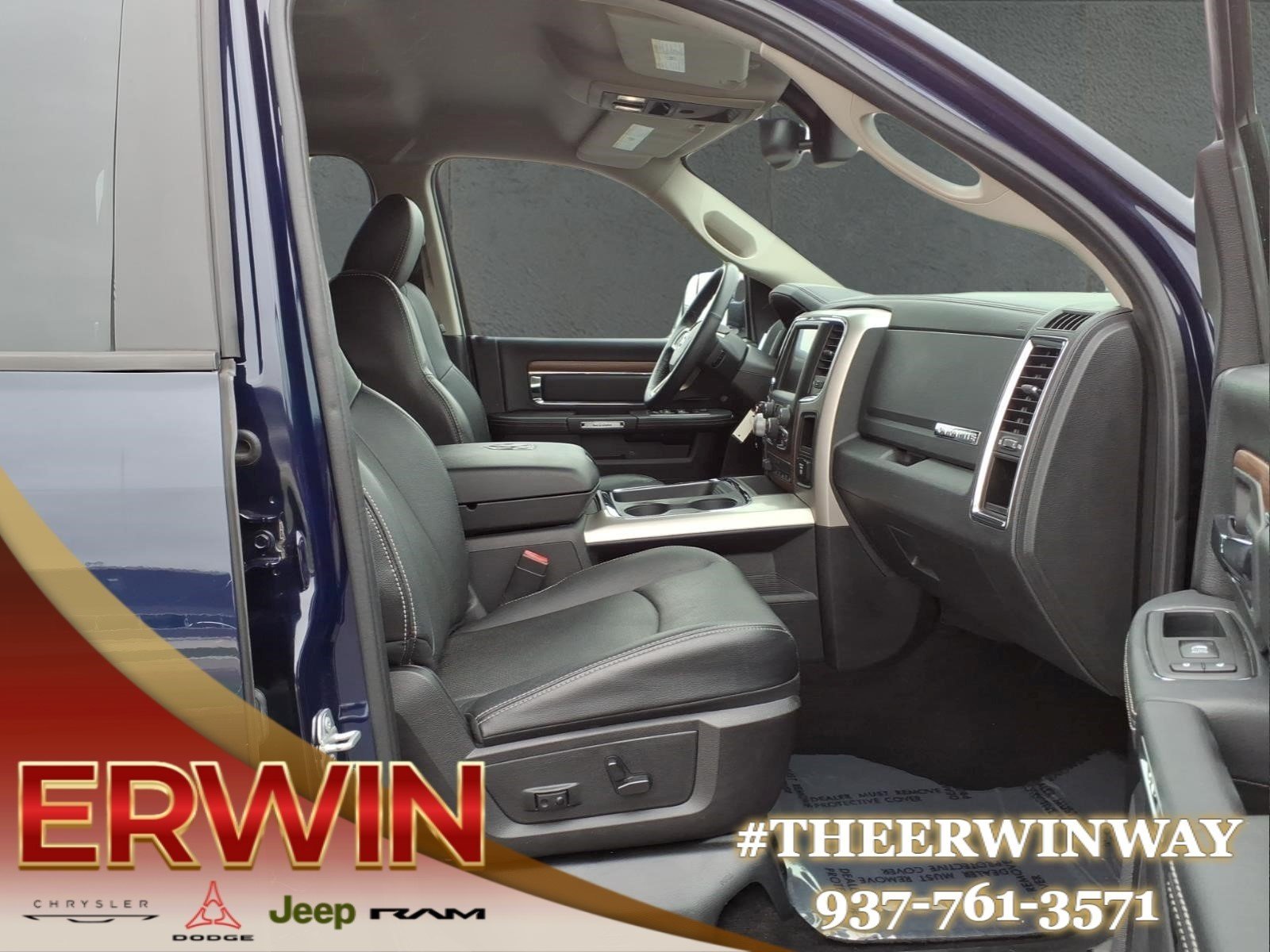 Used 2016 Blue Streak Pearl Coat RAM Laramie image 27