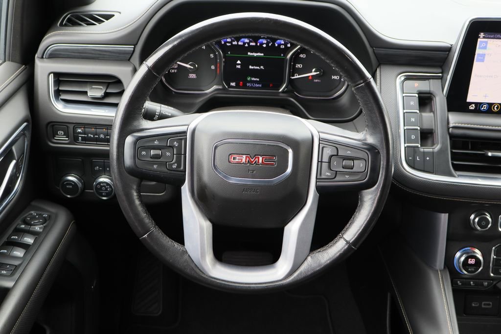 Used 2021 SATIN STEEL METALLIC GMC SLT image 14