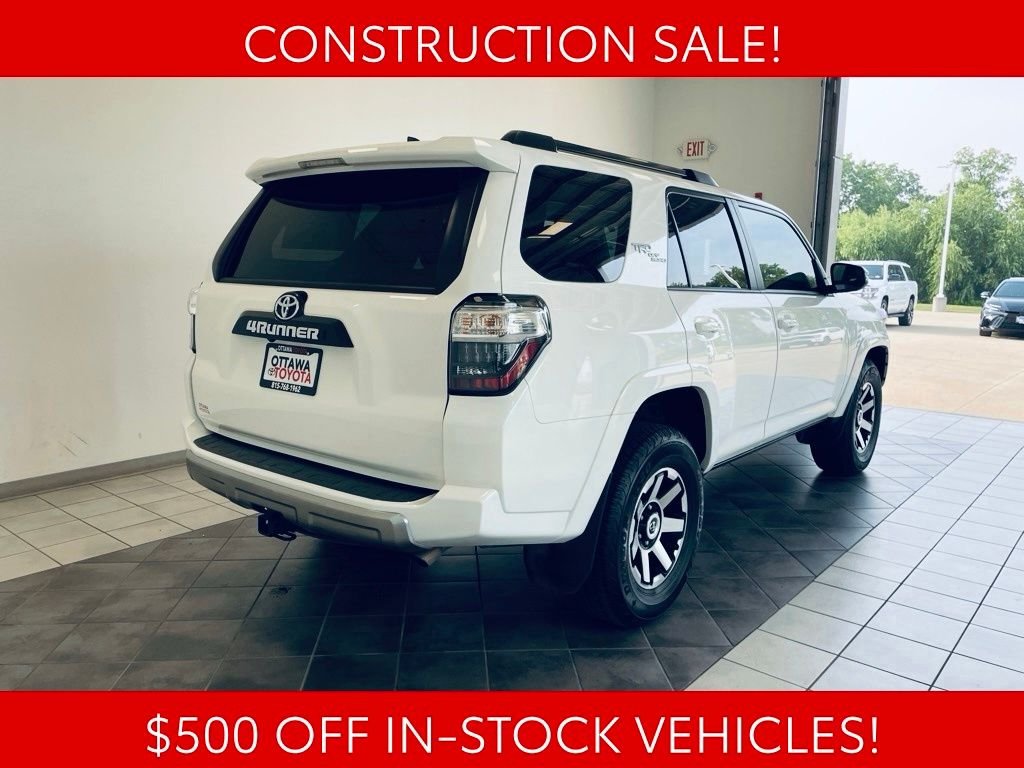 Used 2023 White Toyota TRD Off-Road Premium image 7
