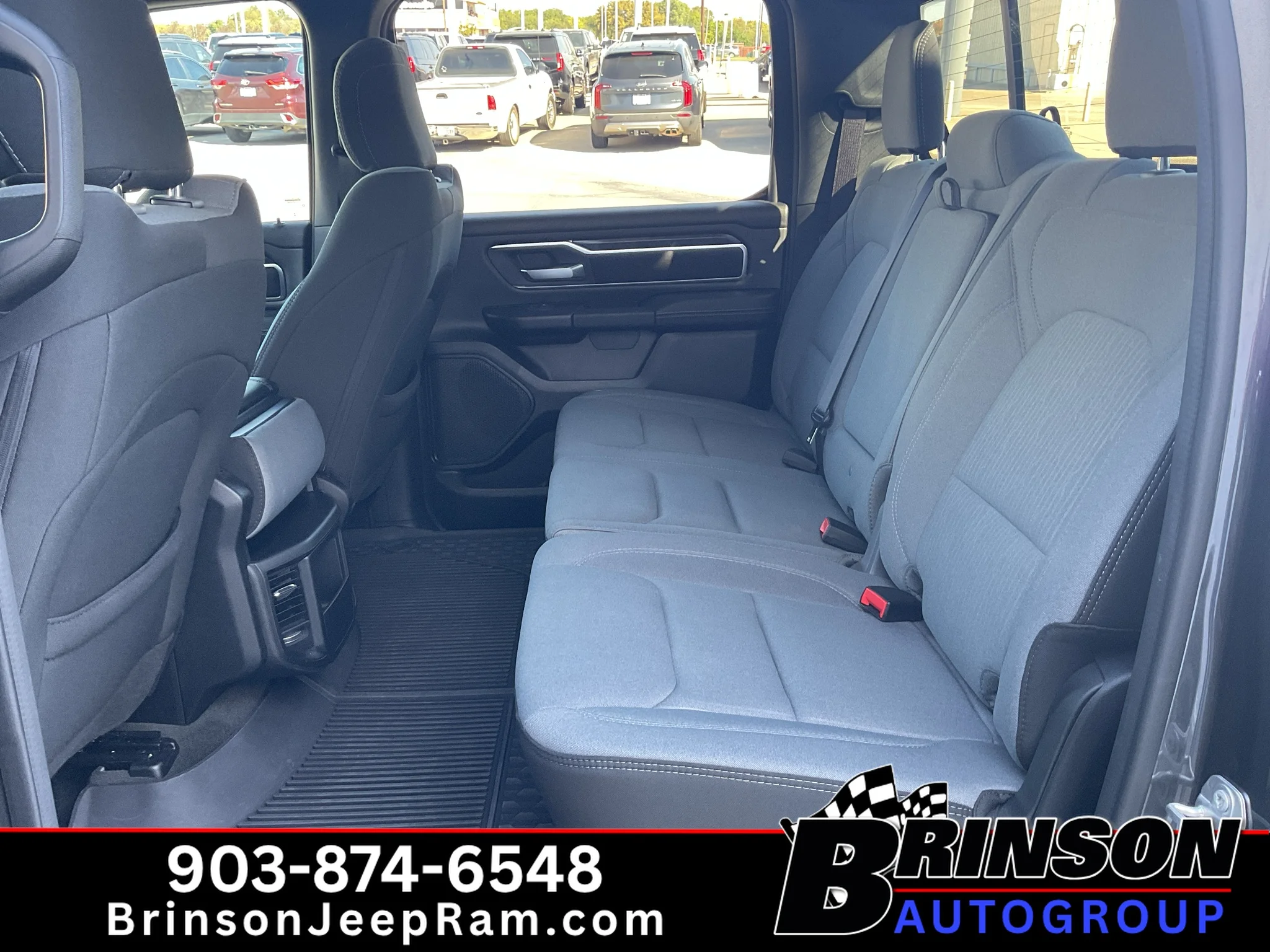 Used 2024 Granite Crystal Metallic Clearcoat Ram Lone Star image 15