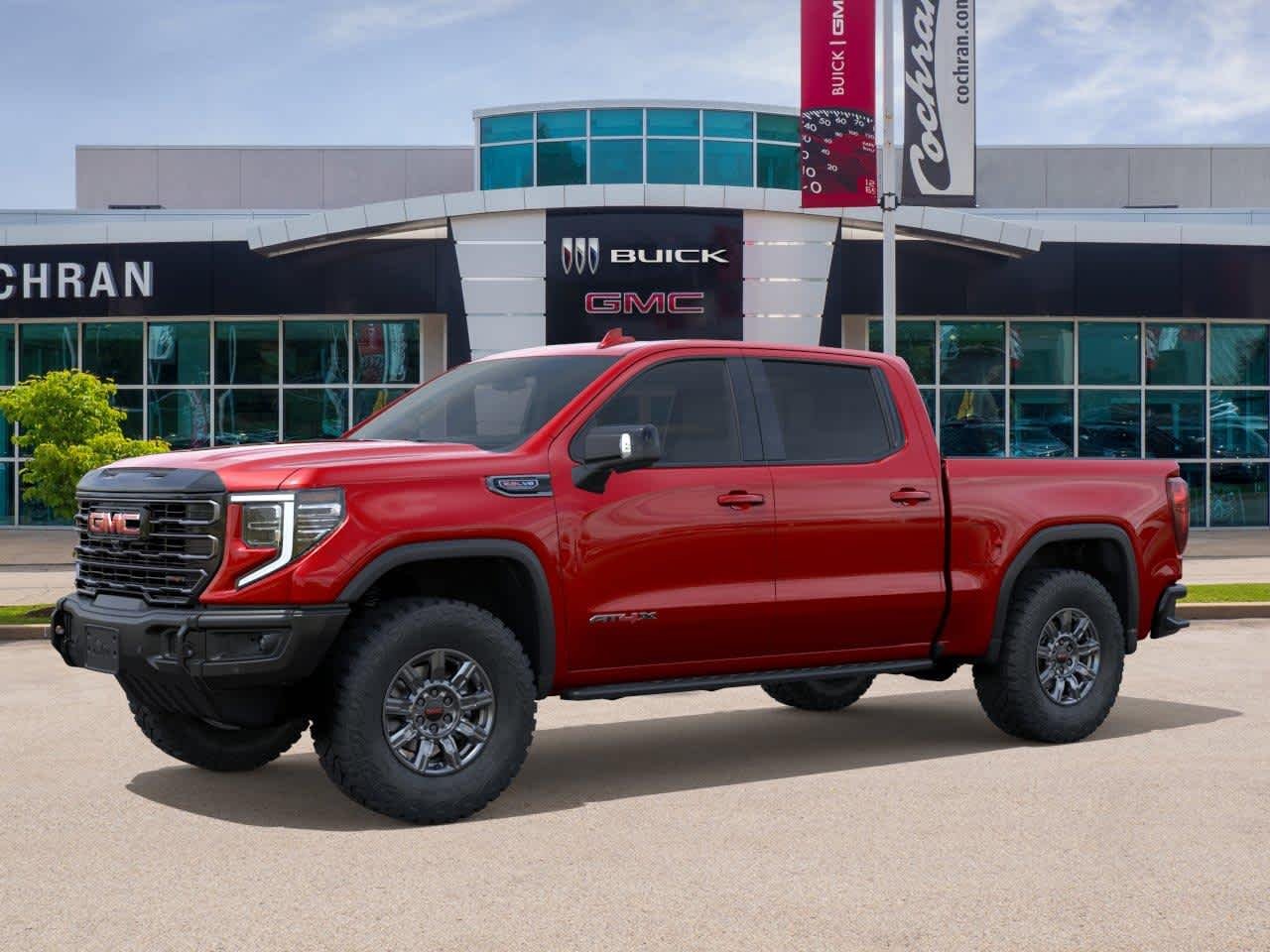 New 2026 VOLCANIC RED TINTCOAT GMC AT4X image 2