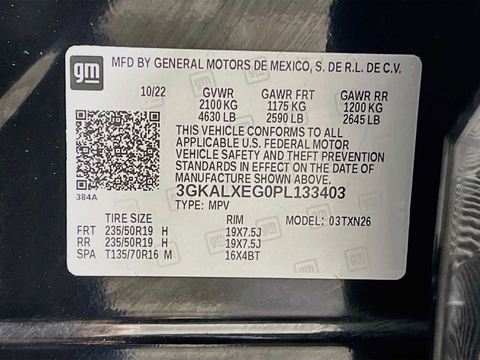 Used 2023 Ebony Twilight Metallic GMC Denali image 34