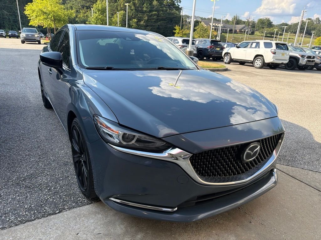 Used 2021 Gray Mazda Carbon Edition image 4