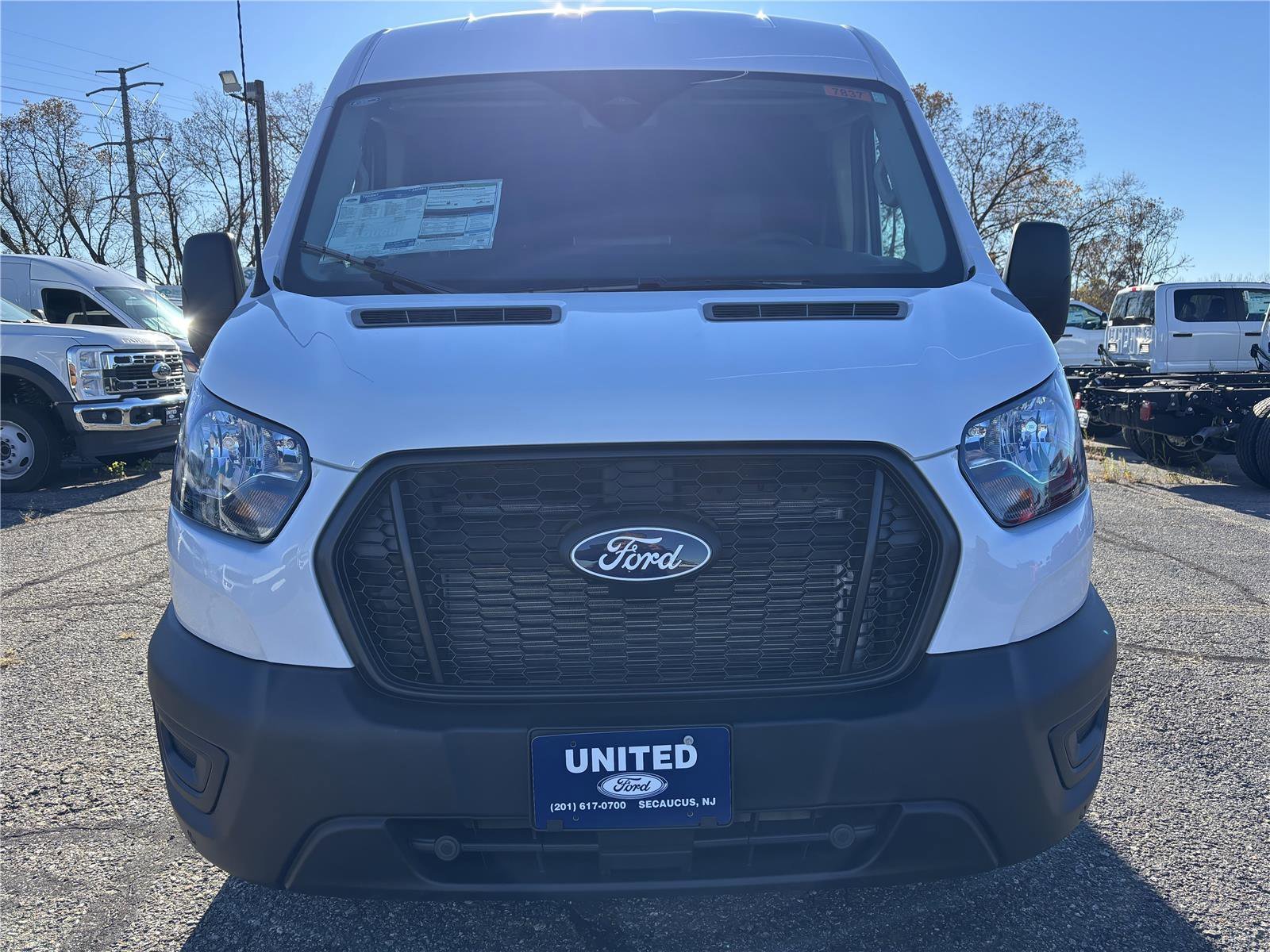 New 2026 Oxford White Ford Cargo Van image 3