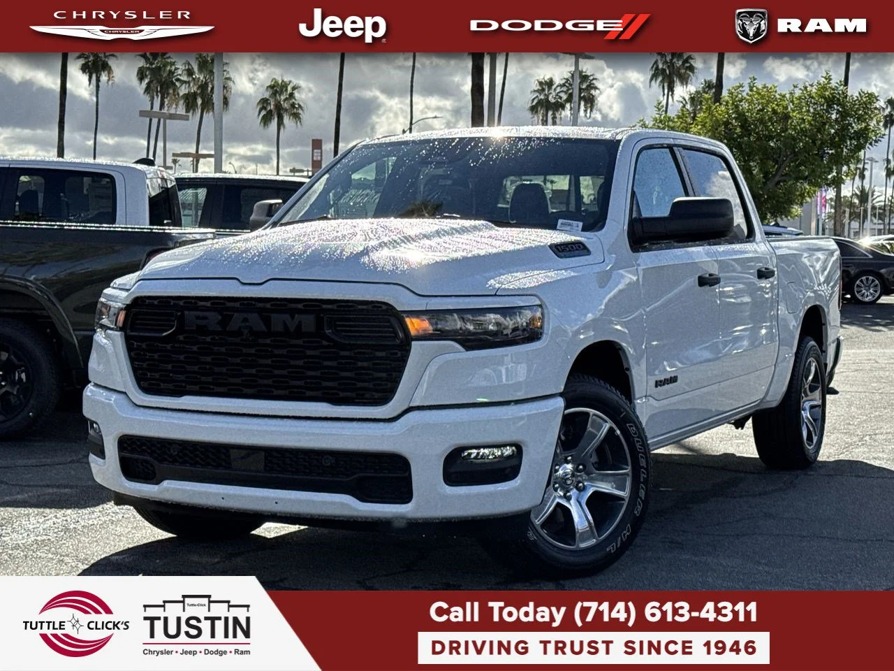 New 2026 Bright White Clear-Coat Exterior Paint RAM Express image 1