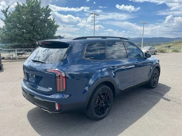 Certified Used 2025 Midnight Lake Blue Kia SX-Prestige X-Line image 8