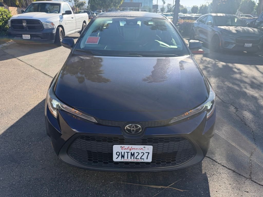 Used 2022 Blue Toyota LE image 1
