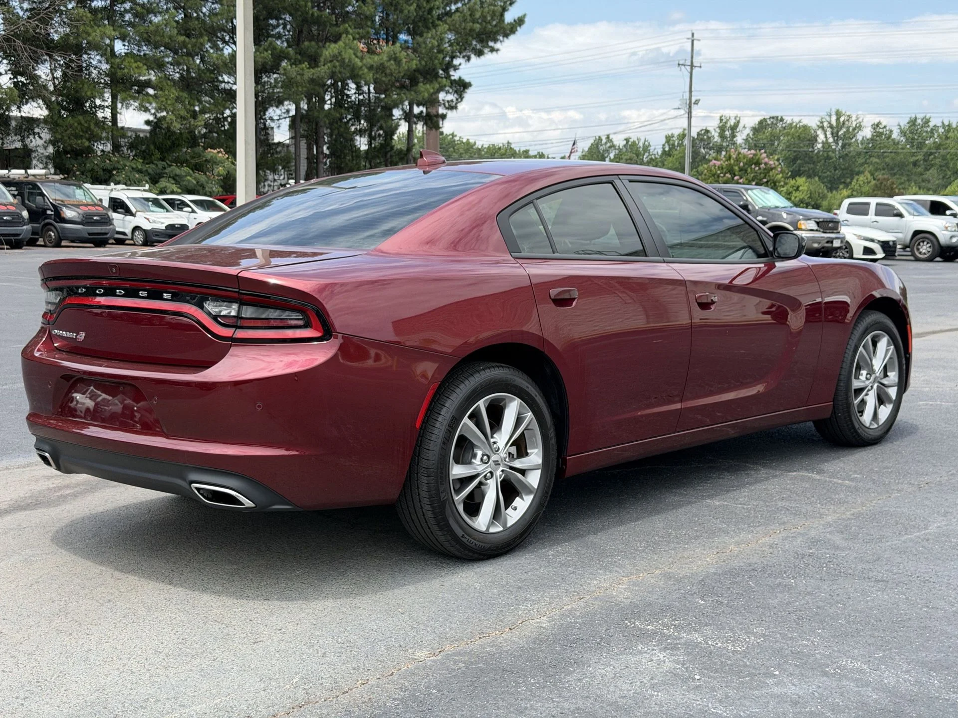 Used 2023 Octane Red Pearlcoat Dodge SXT image 6