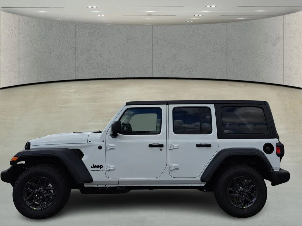 New 2026 Bright White Clear-Coat Exterior Paint Jeep Sport S image 9