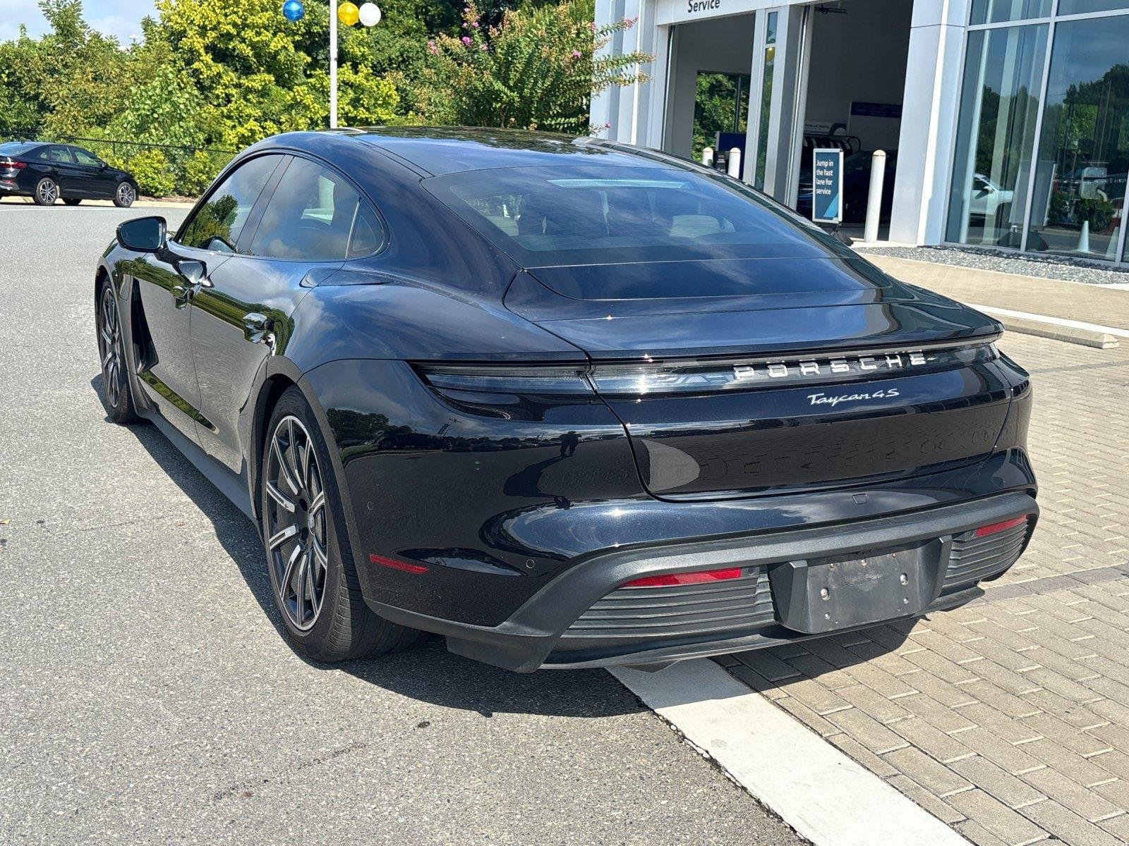 Used 2020 Jet Black Metallic Porsche 4S image 3
