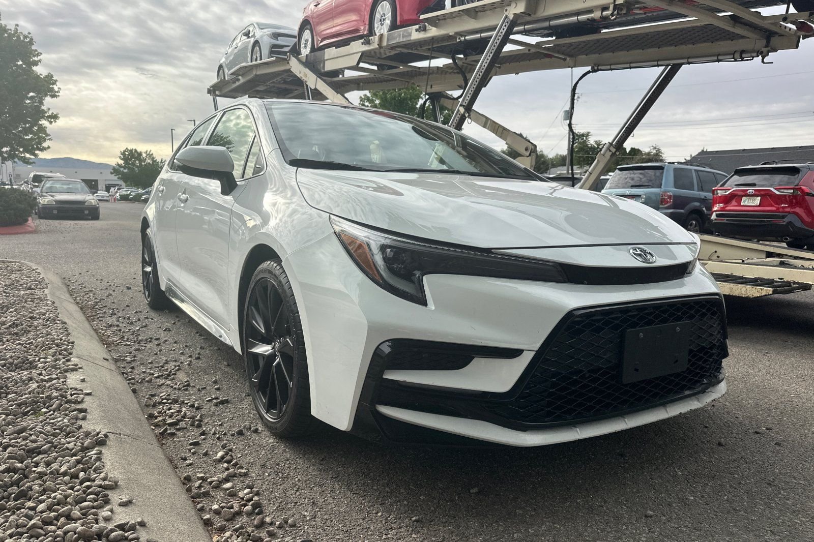 Used 2024 White Toyota XSE image 2