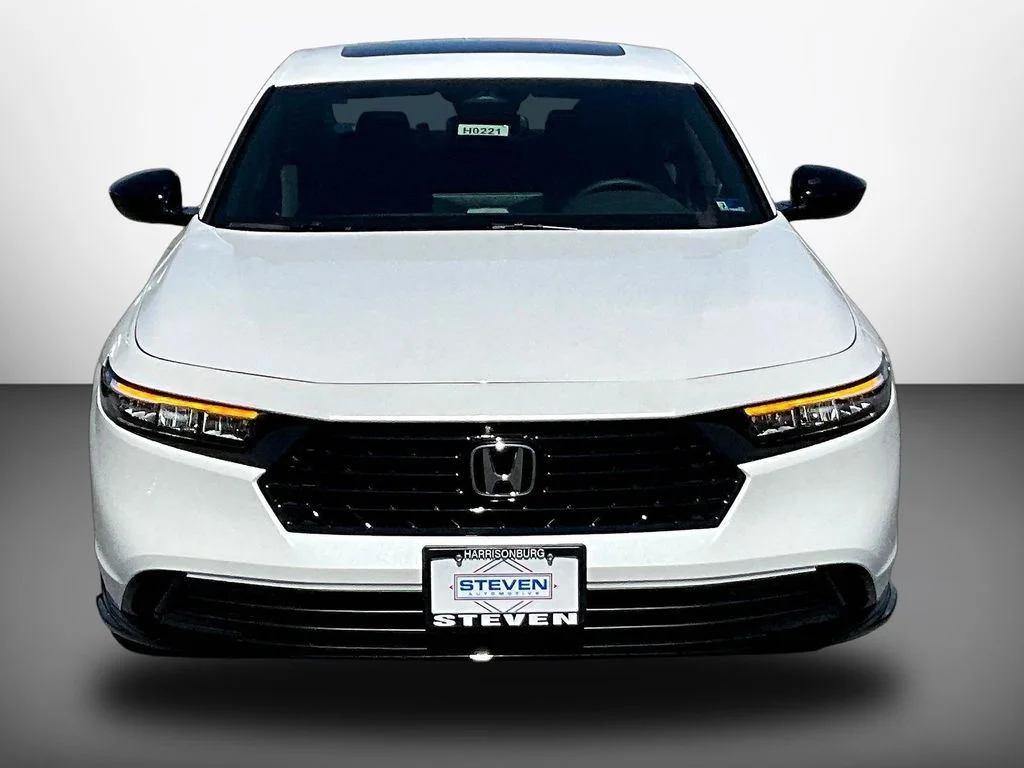 New 2026 Platinum White Pearl Honda Sport-L Hybrid image 2