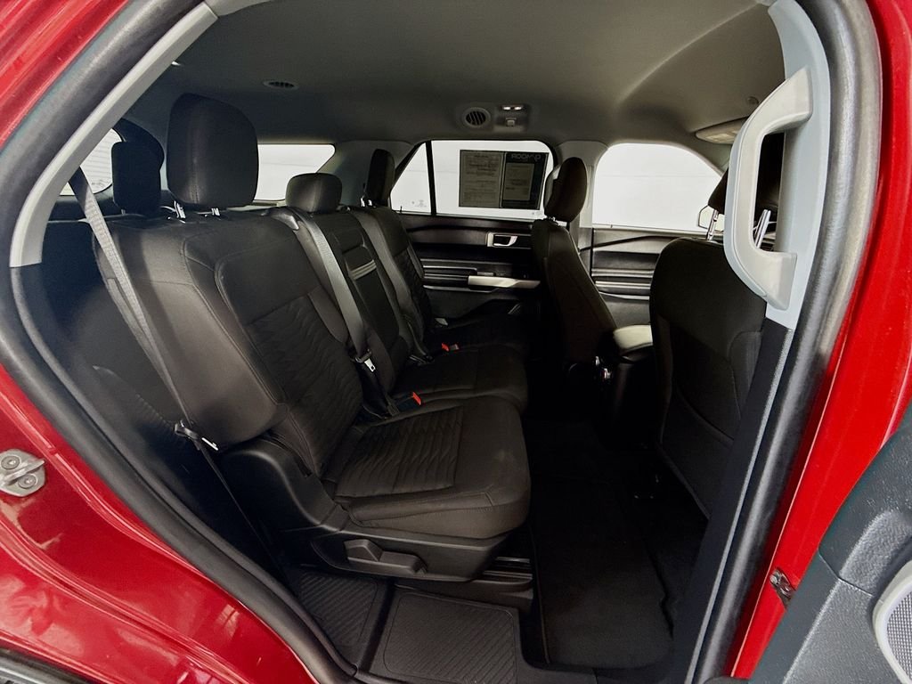 Used 2021 Rapid Red Metallic Tinted Clearcoat Ford XLT image 27