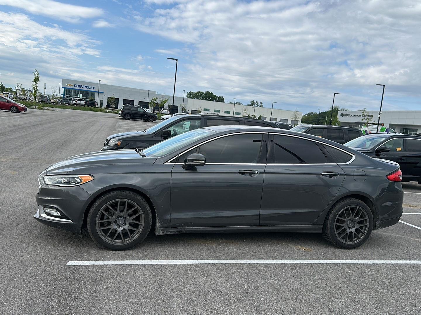Used 2017 Ford Fusion Titanium with VIN 3FA6P0D95HR227913 for sale in Kansas City