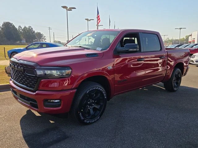 New 2026 Molten Red Pearl-Coat Exterior Paint RAM Big Horn/Lone Star image 3
