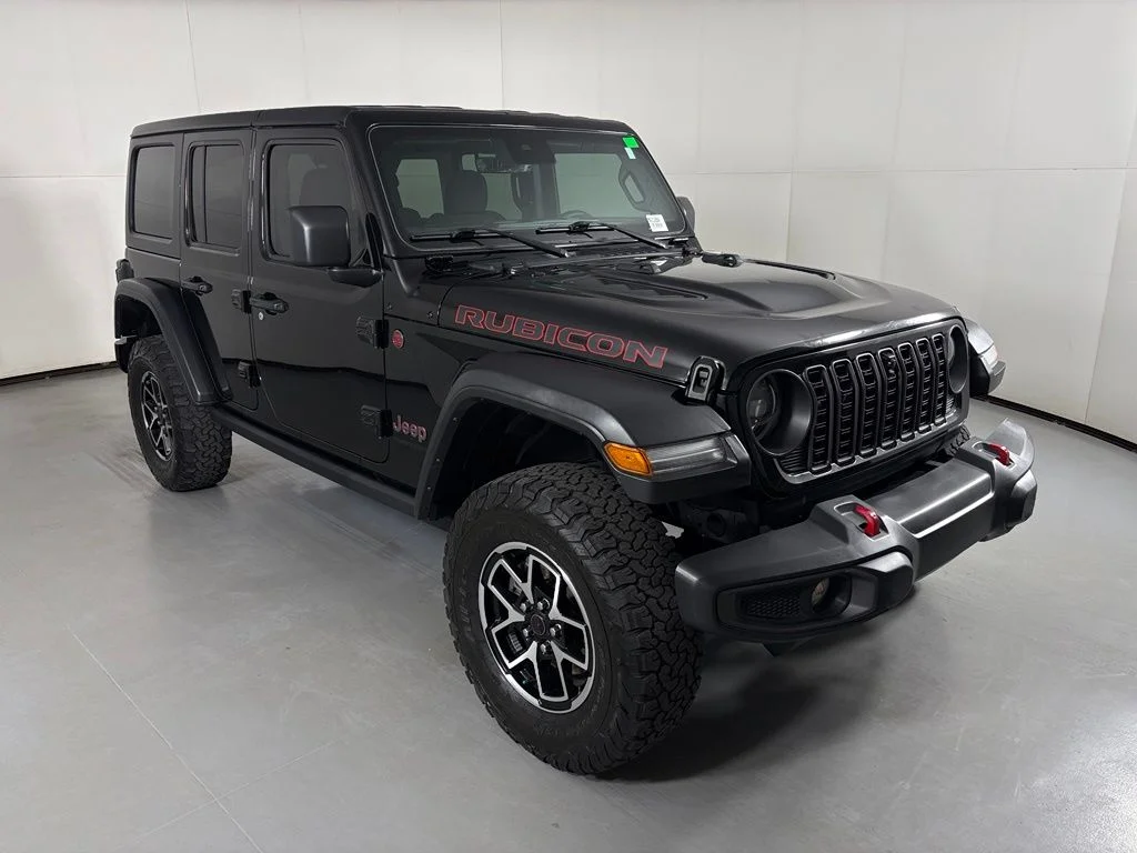 Used 2024 Black Jeep Rubicon image 2