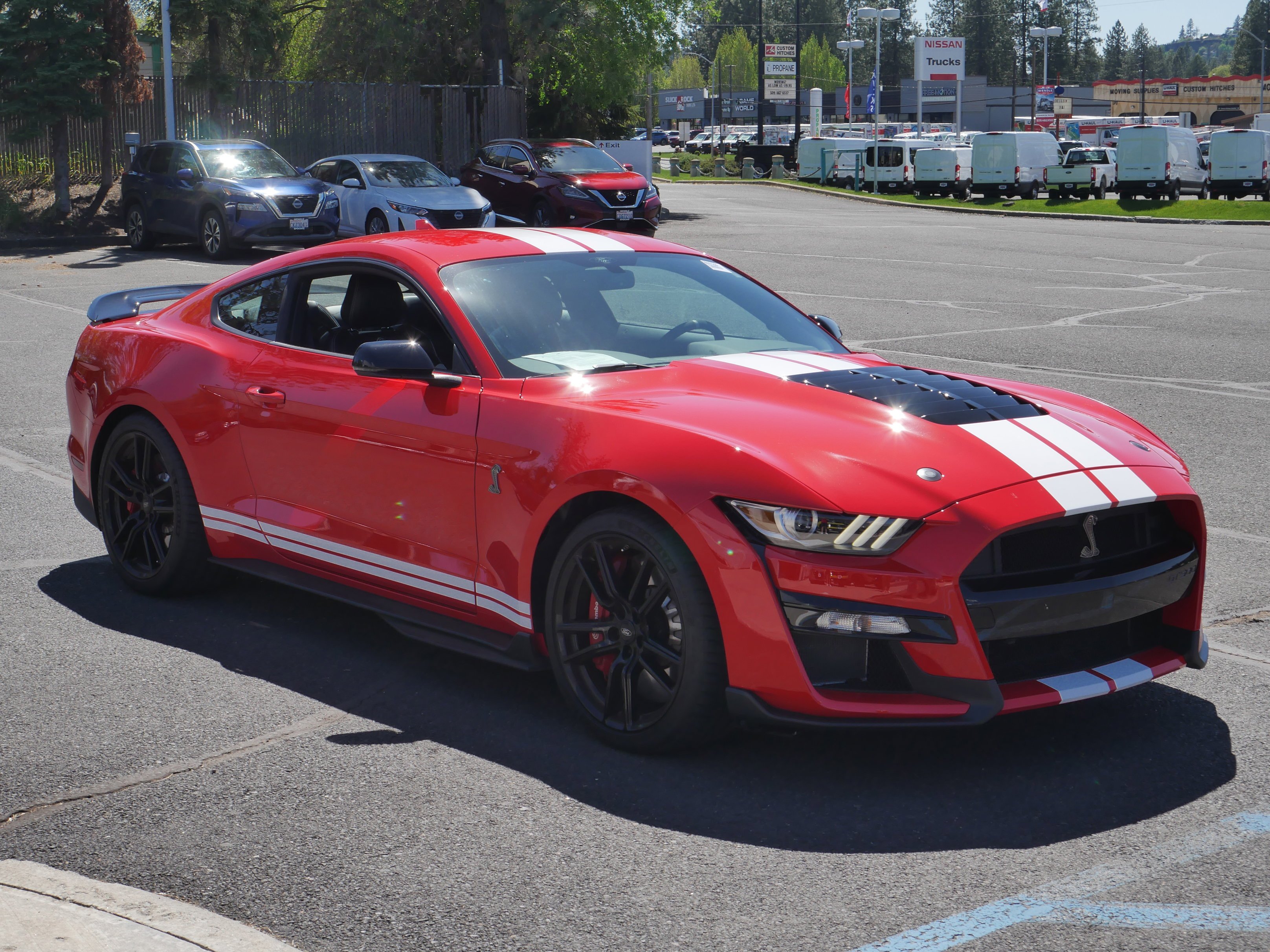 Used 2021 Race Red Ford Shelby GT500 image 36