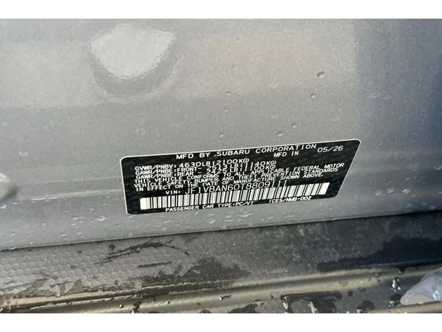 New 2026 ICE SILVER METALLIC Subaru Limited image 50