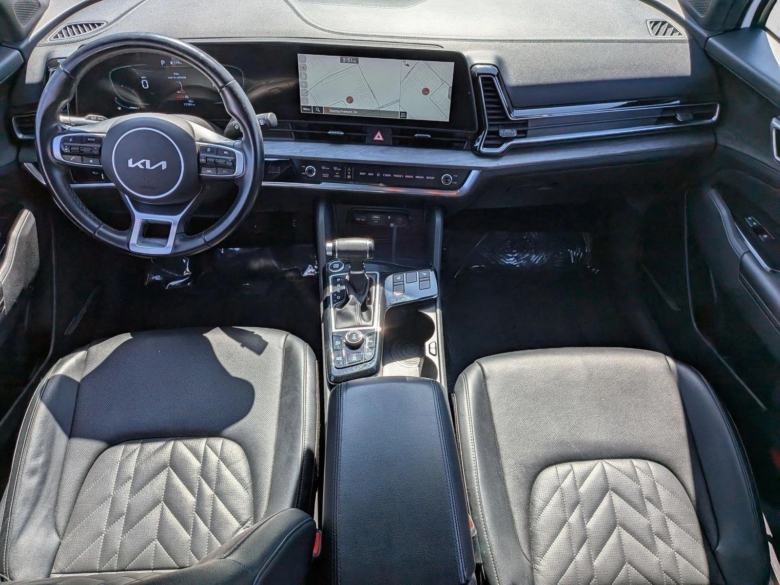 Used 2023 Glacial White Pearl Kia X-Line image 14