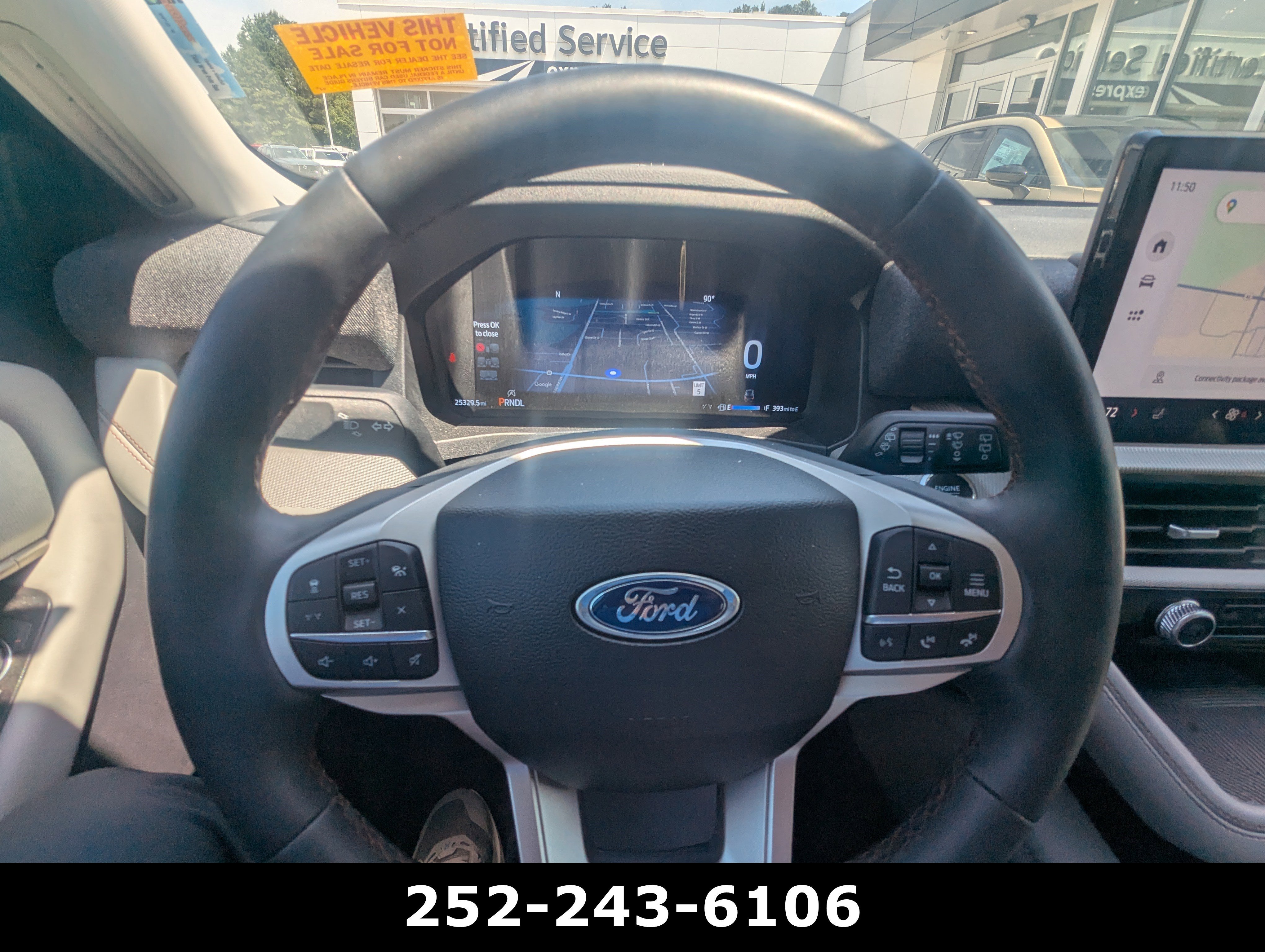 Used 2025 Vapor Blue Ford Active image 14