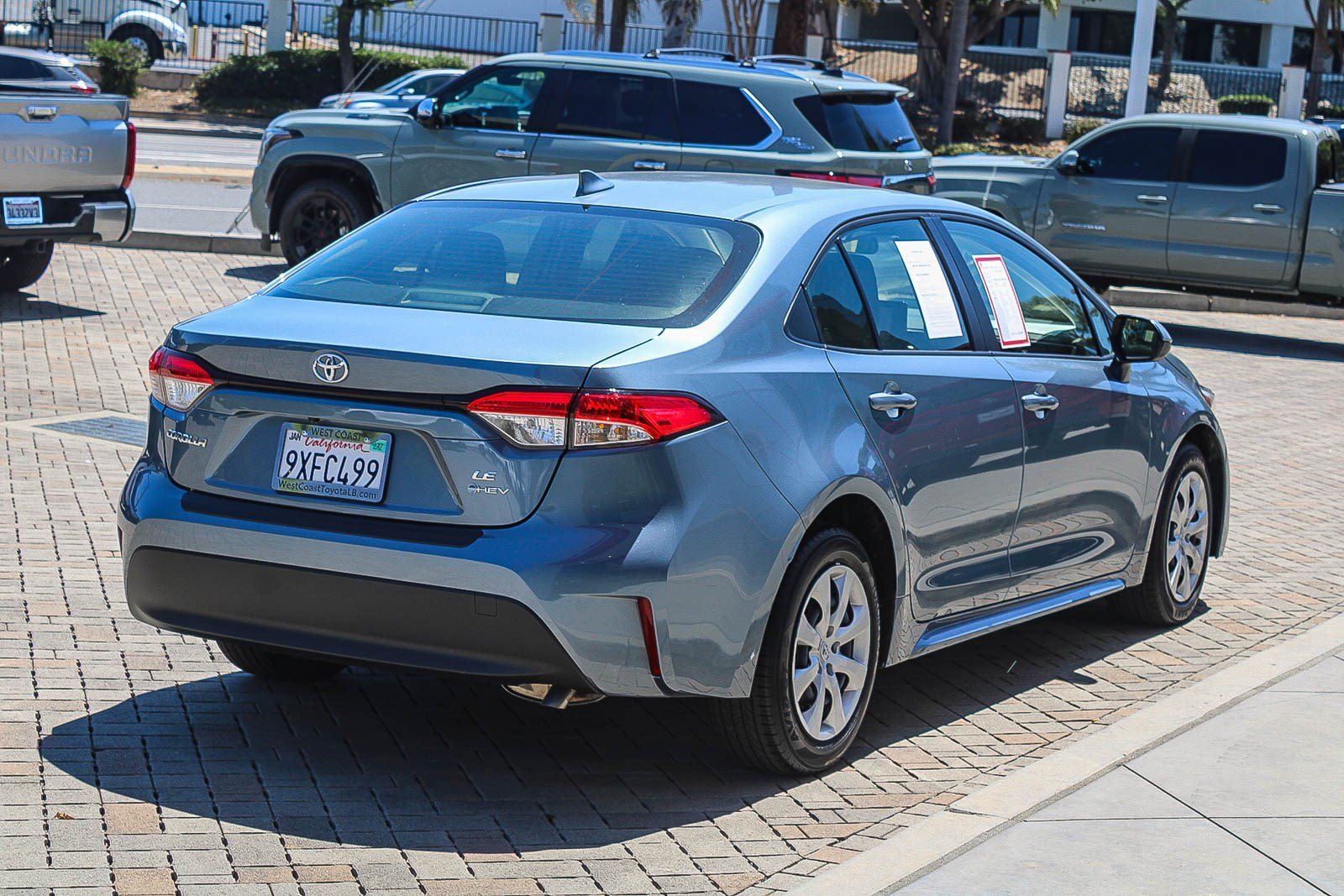 Certified Used 2026 Celestite Toyota Hybrid LE image 6