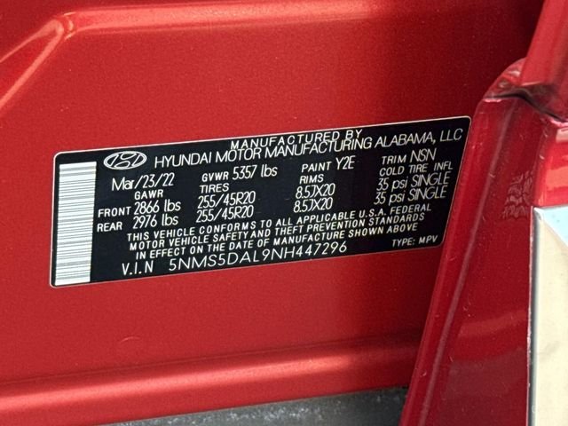 Used 2022 Red Hyundai Calligraphy image 30