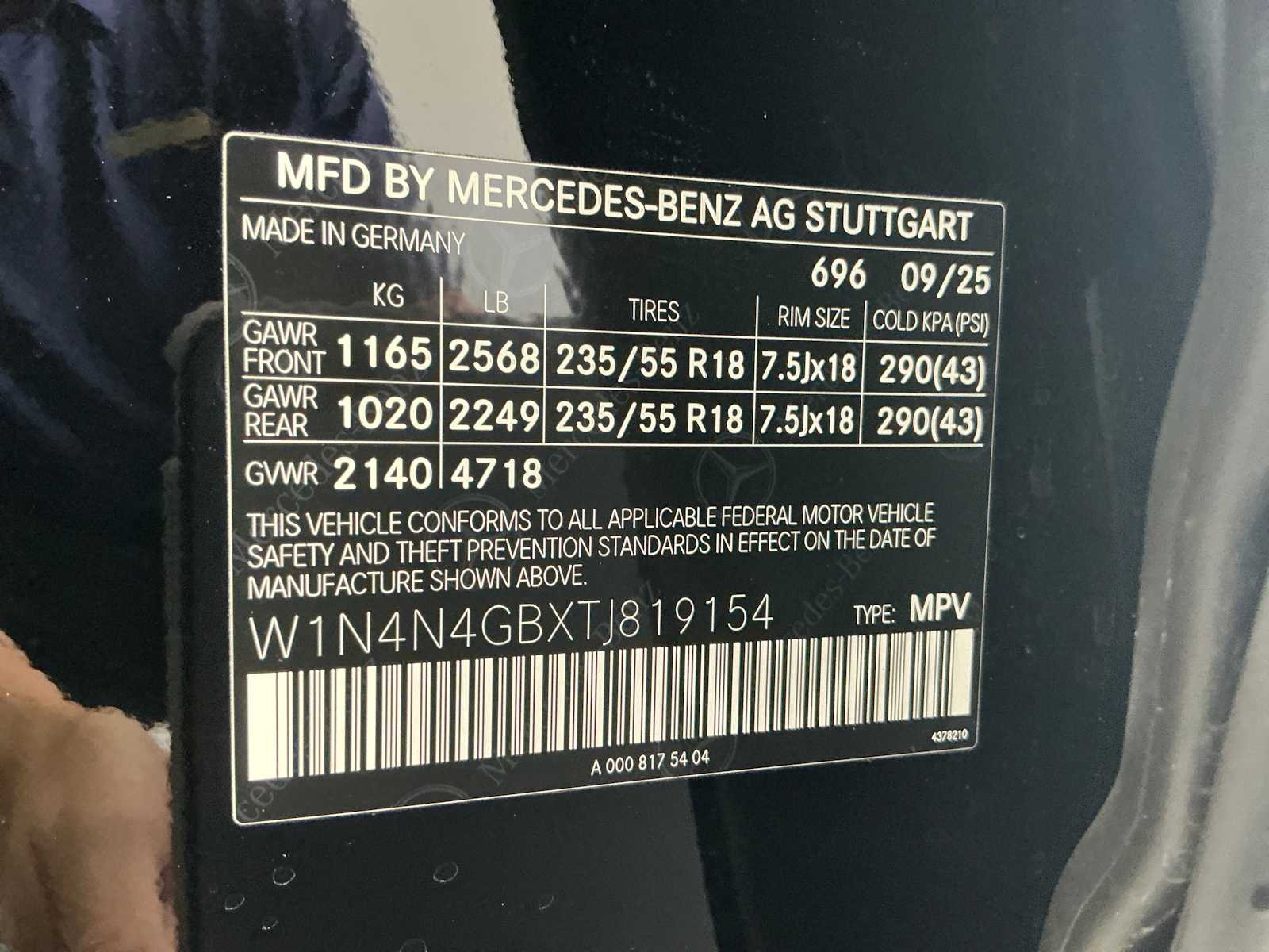 Certified Used 2026 Night Black Mercedes-Benz GLA 250 image 14