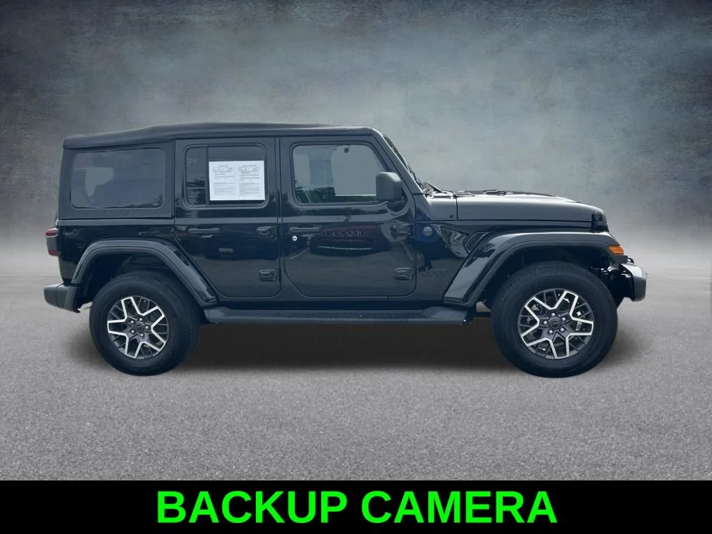 Certified Used 2025 Black Jeep Sahara image 4