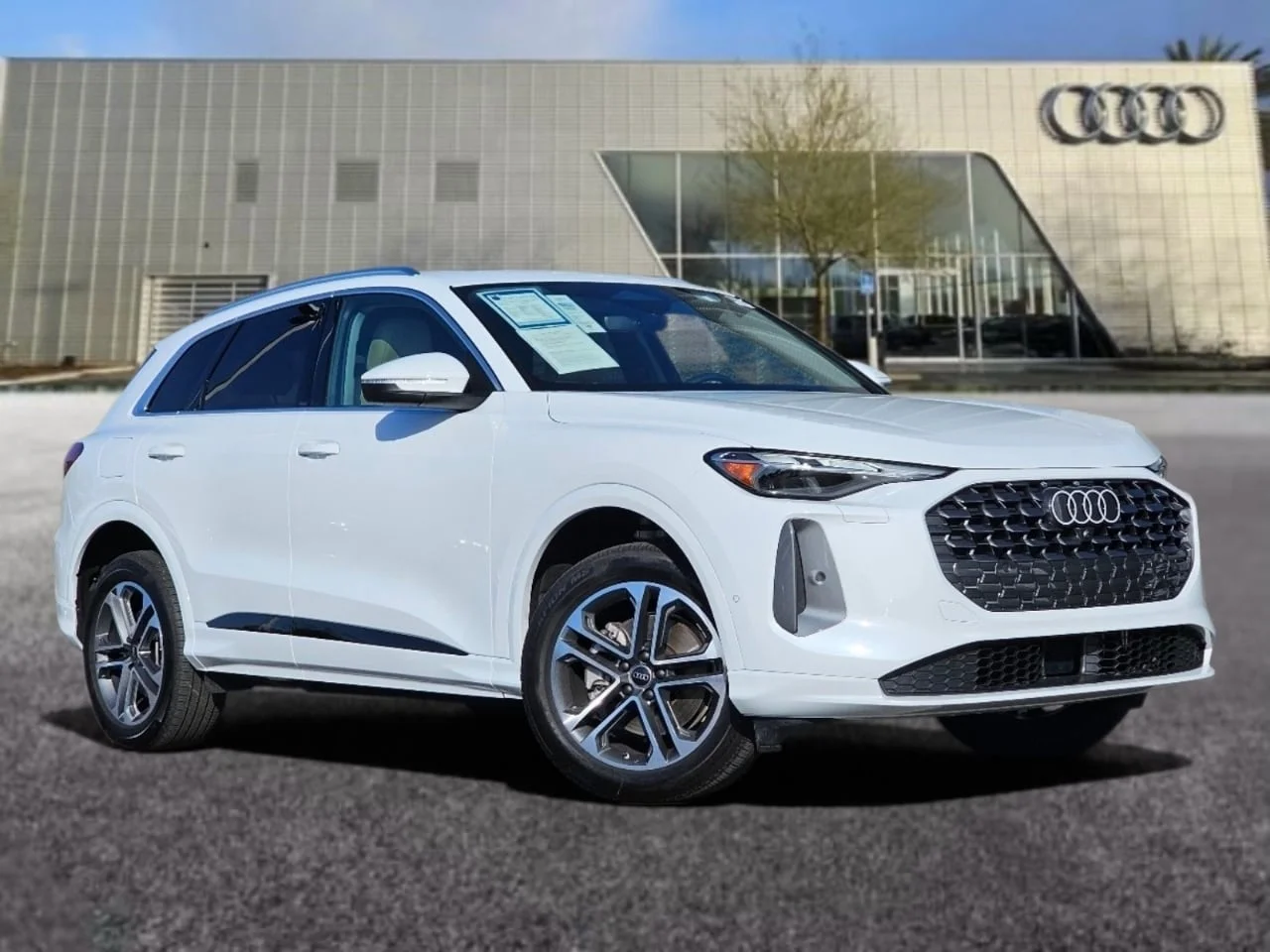 Used 2025 Glacier White Audi 2.0T Premium image 1