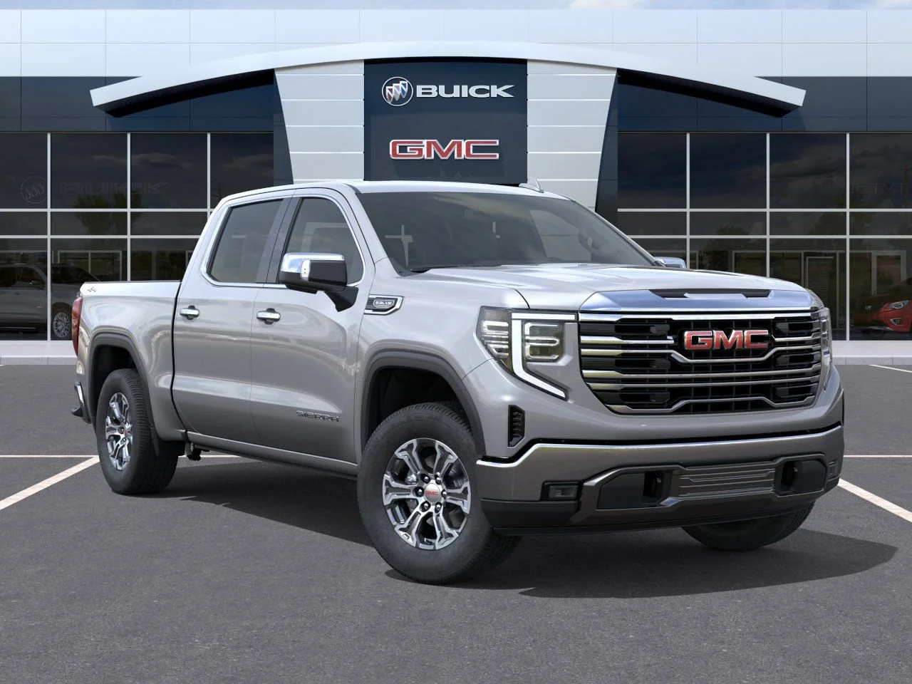 New 2026 Sterling Metallic GMC SLT image 7