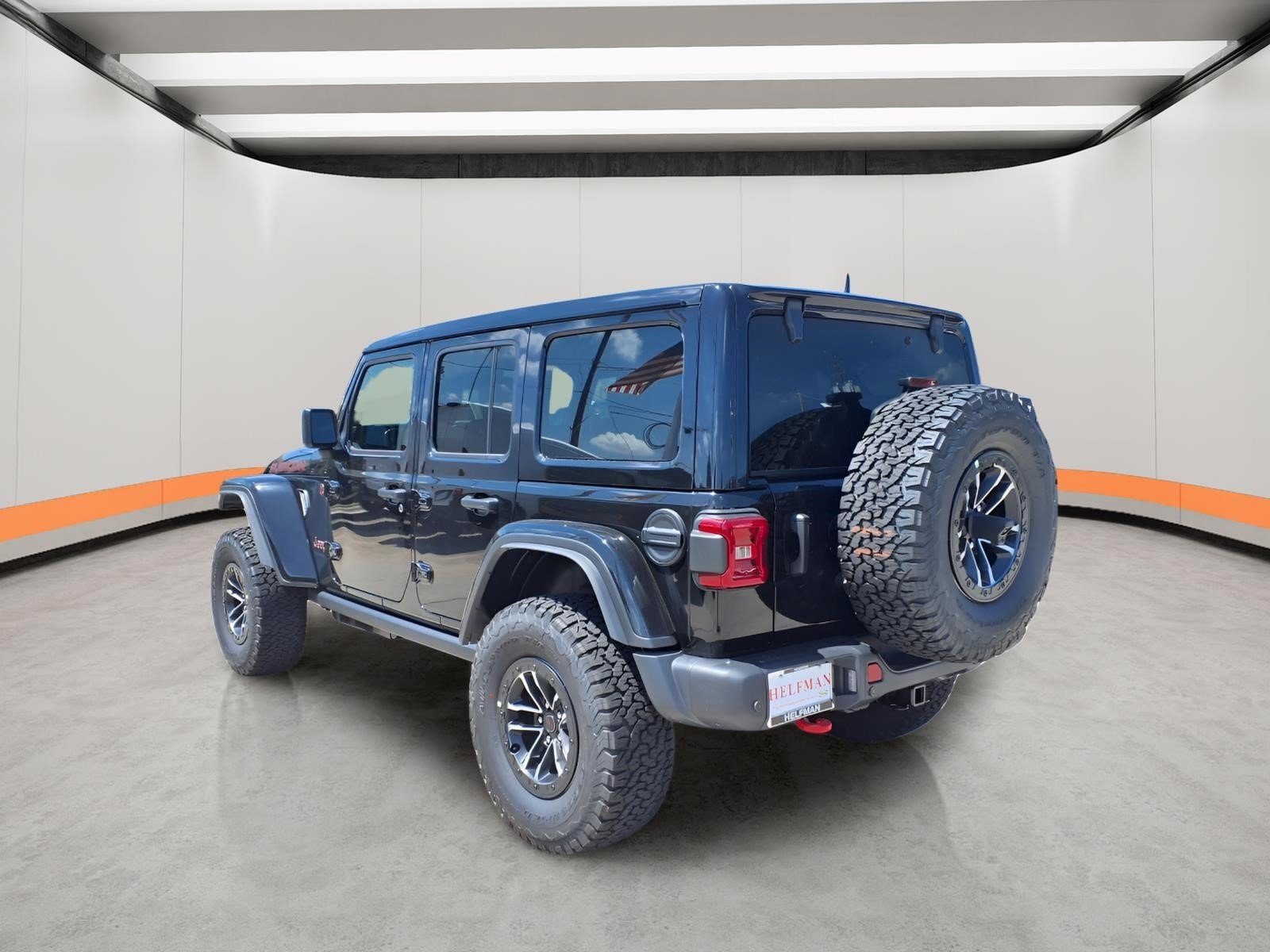 New 2026 Black Clear-Coat Exterior Paint Jeep Rubicon image 4