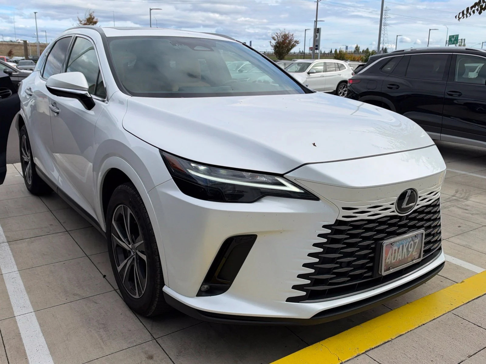 Used 2024 White Lexus 350h Premium image 4