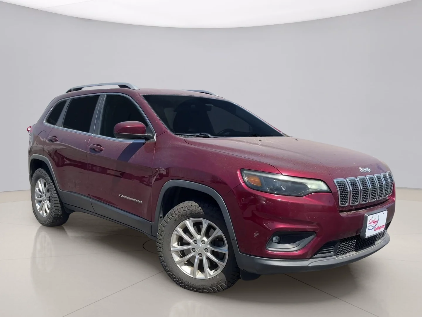 Used 2019 Red Jeep LATITUDE image 7