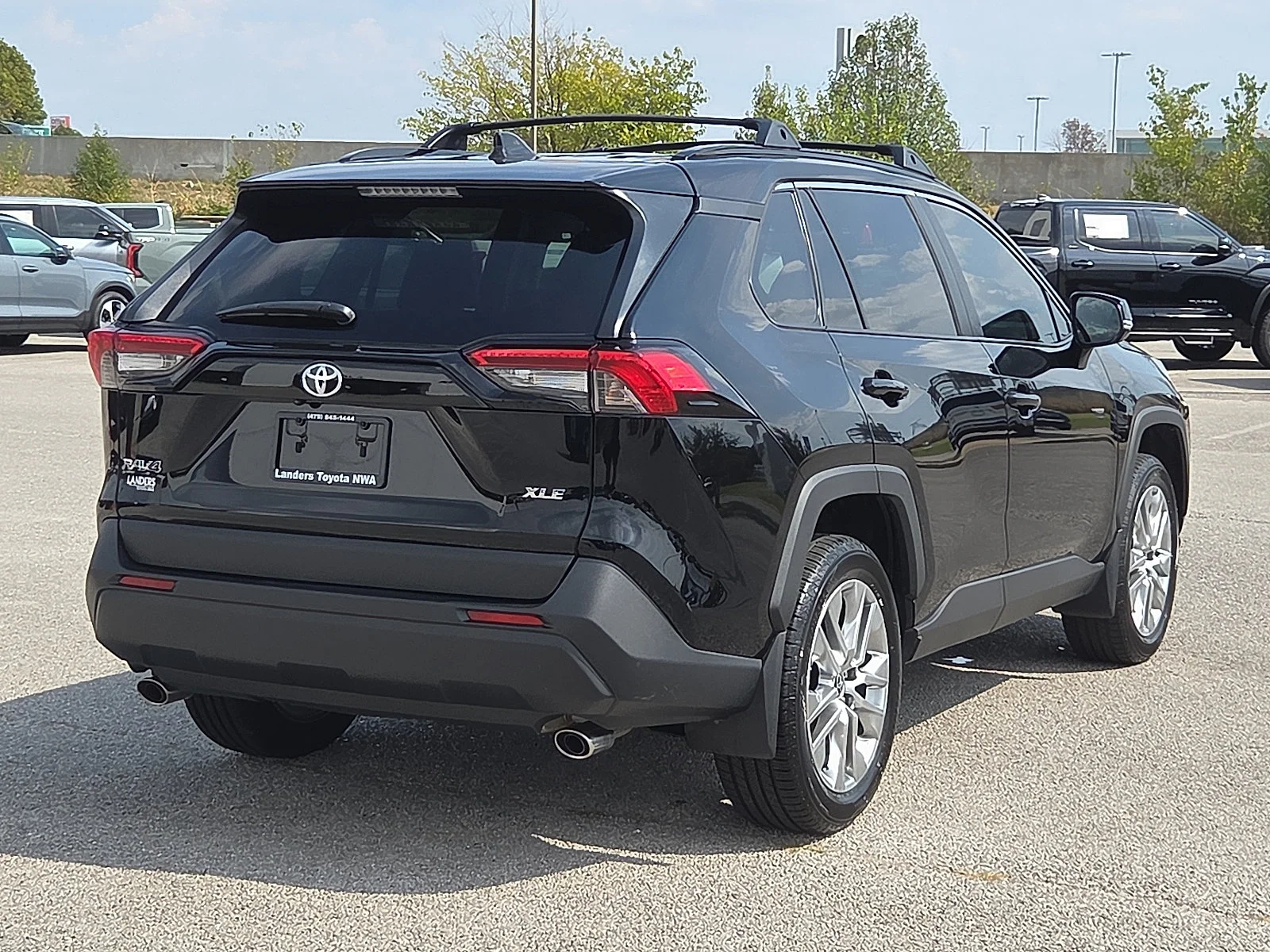 Used 2024 Midnight Black Metallic Toyota XLE Premium image 5