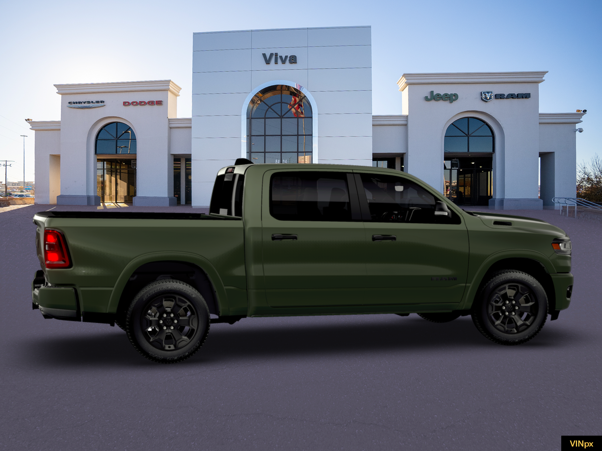 New 2026 Serrano Green Metallic RAM Big Horn/Lone Star image 15