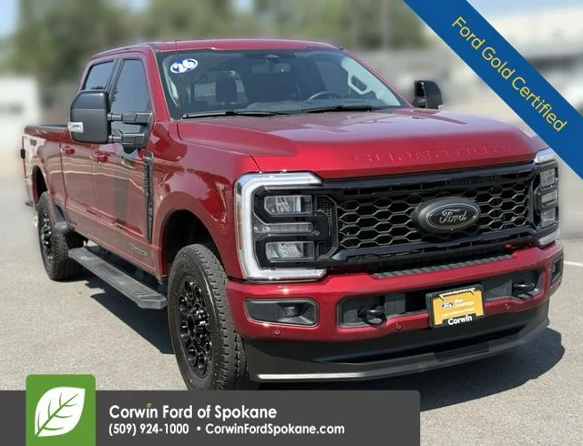 Certified Used 2026 Ruby Red Metallic Tinted Clearcoat Ford Lariat image 1