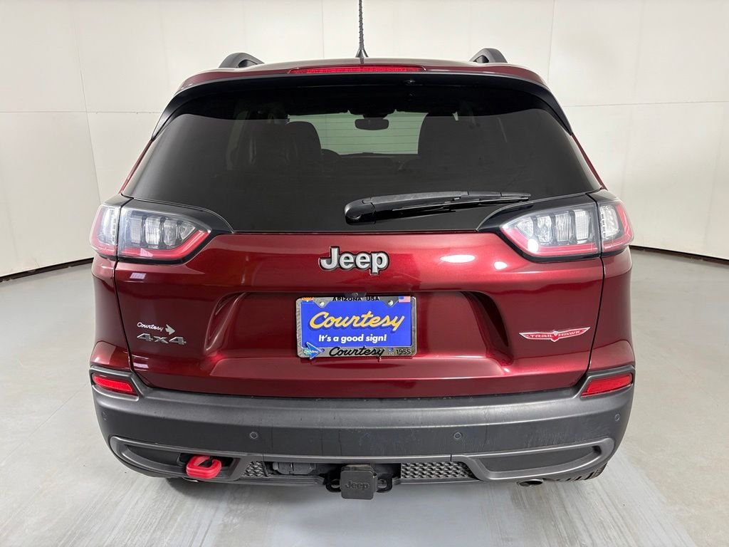 Used 2021 Red Jeep Trailhawk image 7